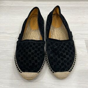 Gucci Suede Microguccisima Espadrilles